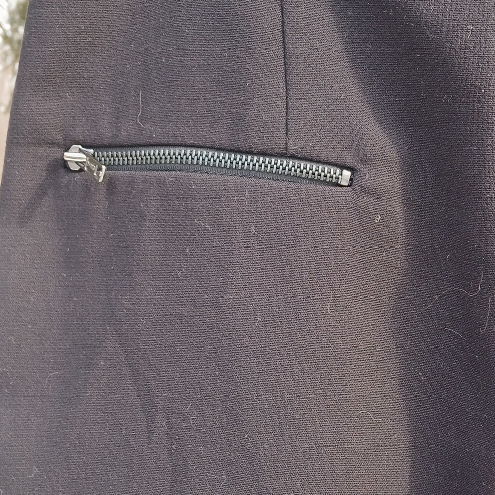 Worthington Black Pemcil Skirt Sz 12 Vintage - Picture 3 of 8